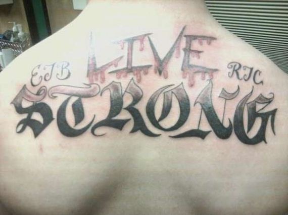 People Who Probably Regret Their Livestrong
